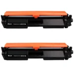 Toner Cartridge 17A Compatible with hp Printer ( 2 Pack )