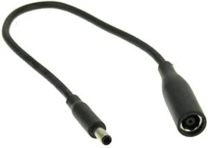 Tip Laptop Power Cable DC 7.4mm x 5.0mm Female to 4.5mm x3.0mm Male Compatible With DELL