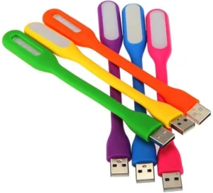 ⁦Flexible USB LED Lamp For Computer Laptop Power Bank⁩ - الصورة ⁦2⁩