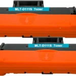 Toner Cartridge 111S Compatible with SAMSUNG Printer MLT-D111S ( 2 Pack )