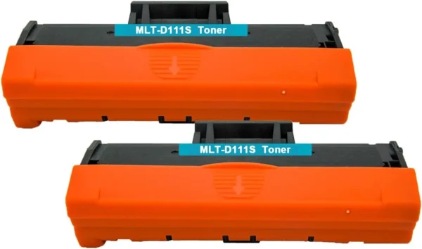 Toner Cartridge 111S Compatible with SAMSUNG Printer MLT-D111S ( 2 Pack )