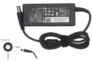 ⁦Laptop Charger Compatible With DELL 65W⁩ - الصورة ⁦2⁩
