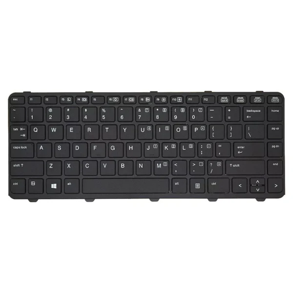 ⁦Laptop keyboard Compatible With  hp ProBook 640 G1 645 G1 US Arabic  Layout⁩ - الصورة ⁦2⁩