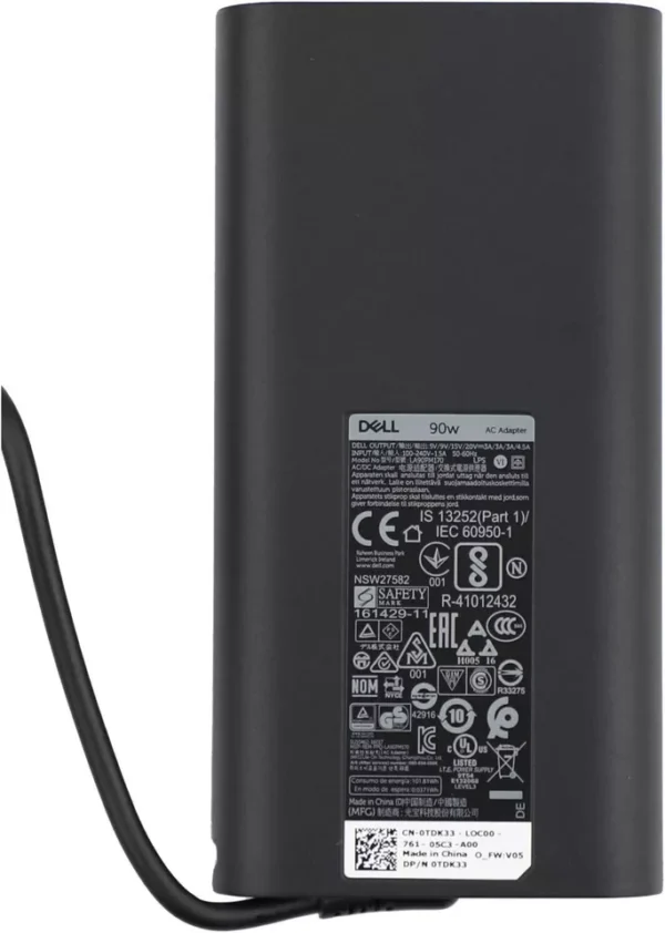 ⁦Laptop Charger DELL Type C 90W⁩ - الصورة ⁦3⁩