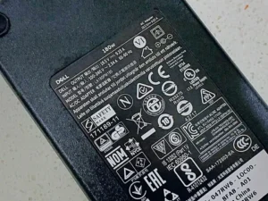 ⁦Laptop Charger DELL Original 180W⁩ - الصورة ⁦5⁩