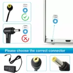 ⁦Laptop Charger Compatible With acer 65W - شاحن لاب توب ايسر 65 واط⁩ - الصورة ⁦3⁩