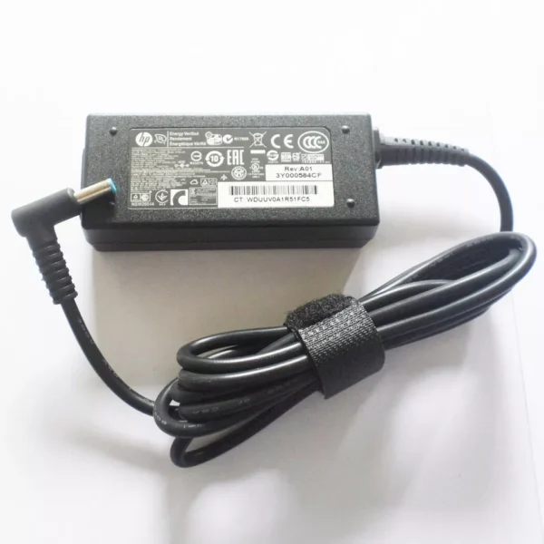 ⁦Laptop Charger hp Original  (45W 19.5V 2.31A ) Blue Tip⁩ - الصورة ⁦2⁩