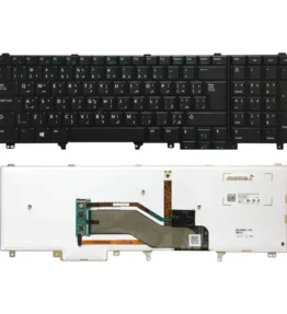 Laptop Keyboard Compatible With DELL E6540 US Arabic Layout Backlight