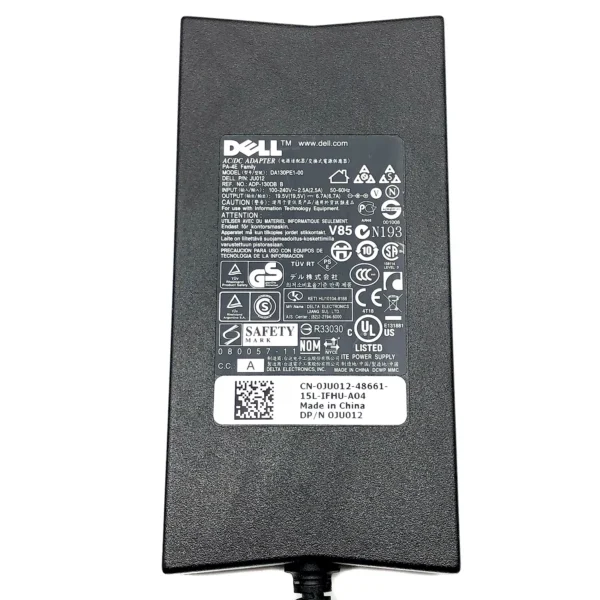 ⁦Laptop Charger Original DELL 130W   – شاحن ديل أصلي 130 وات⁩ - الصورة ⁦3⁩