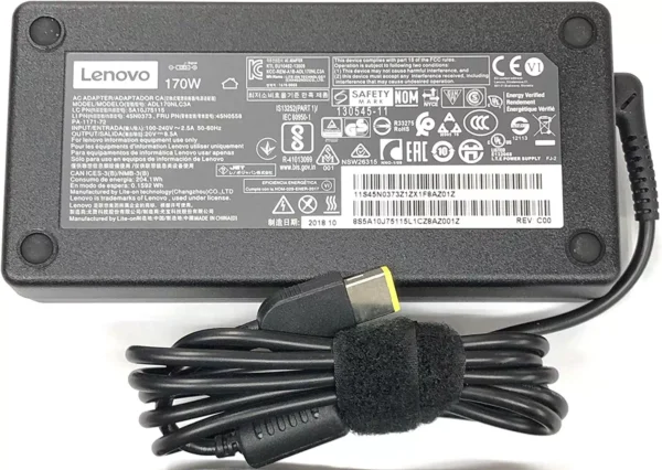 Laptop Charger Original Lenovo 170W   – شاحن لاب توب لينوفو أصلي 170 وات