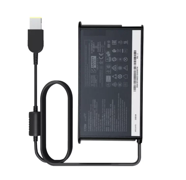 ⁦Laptop Charger Original Lenovo 170W New shape  – شاحن لينوفو أصلي 170 وات الشكل الجديد⁩ - الصورة ⁦3⁩