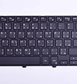 Laptop keyboard Compatible With DELL Inspiron / US Arabic Layout - كيبورد لاب توب ديل انسبايرون عربي انجليزي