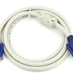 VGA Monitor Cable White - كابل شاشة أبيض