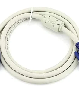 VGA Monitor Cable White - كابل شاشة أبيض