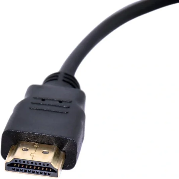 ⁦VGA Female To HDMI Male Compatible With Computer Laptop TV - كابل كونفرتر محول⁩ - الصورة ⁦3⁩
