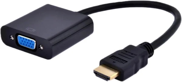VGA Female To HDMI Male Compatible With Computer Laptop TV - كابل كونفرتر محول