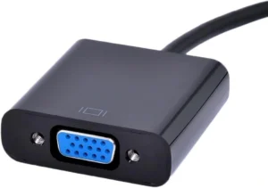 ⁦VGA Female To HDMI Male Compatible With Computer Laptop TV - كابل كونفرتر محول⁩ - الصورة ⁦2⁩