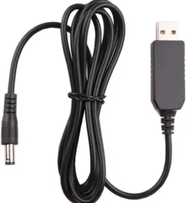 DC 5V to DC 12V USB Voltage Compatible With Router - كابل لتشغيل الراوتر من الباور بانك