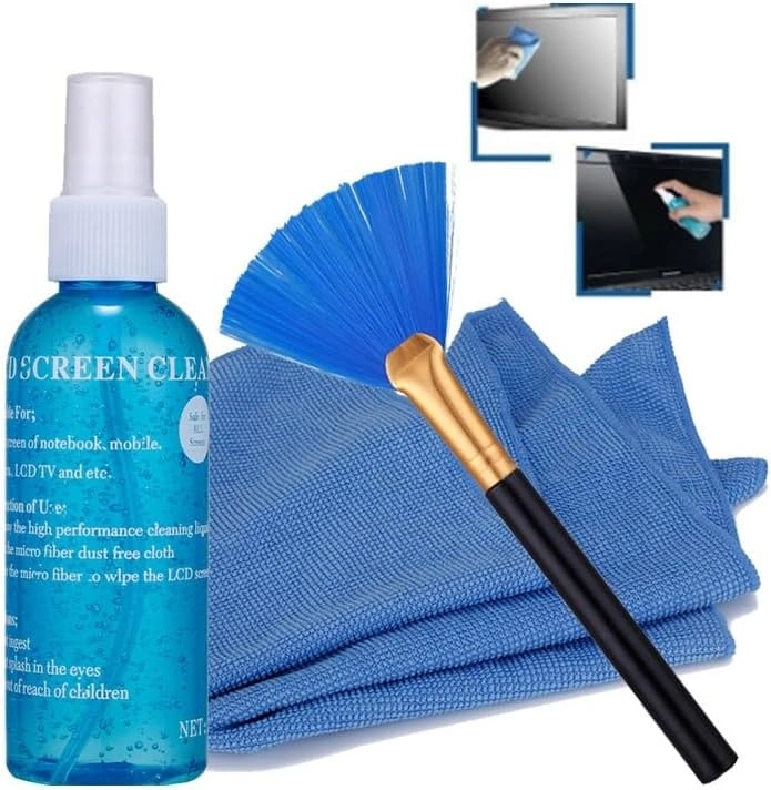 Cleaning Kit 3-in-1 Cleaning Kit for PC, laptops, LCD TV, Monitor ,Camera, Smartphone, Lens, Tablet