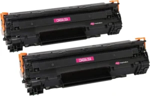 Toner Cartridge 35A Compatible with hp Printer CB435A  2 Pack- حبارة تونر اتش بي