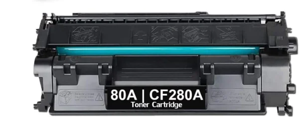 Toner Cartridge 80A Compatible with hp Printer CF280A   - حبر طابعة اتش بي