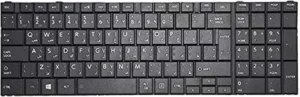 Laptop keyboard Compatible With TOSHIBA C850 / US Arabic Layout - كيبورد لاب توب توشيبا عربي انجليزي