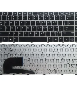 Laptop keyboard Compatible With hp Elitebook / US Arabic Layout - كيبورد لاب توب اتش بي عربي انجليزي