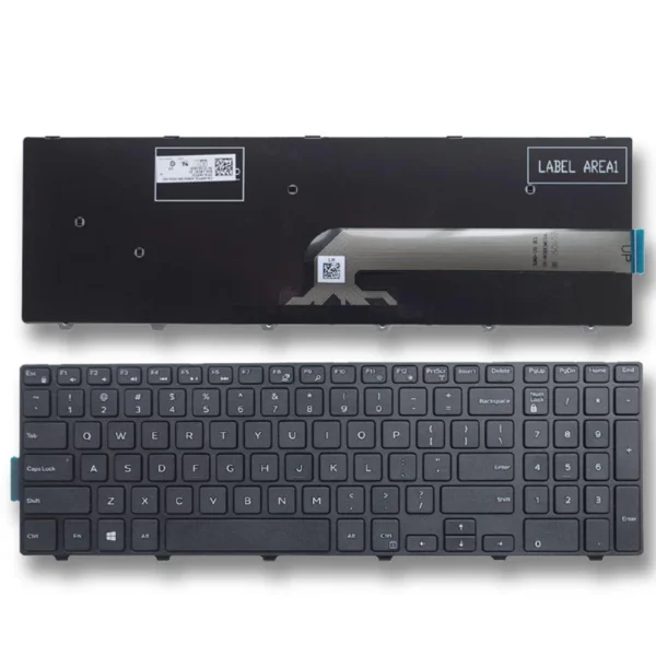 ⁦Laptop keyboard Compatible With DELL Inspiron / US Arabic Layout - كيبورد لاب توب ديل انسبايرون عربي انجليزي⁩ - الصورة ⁦2⁩