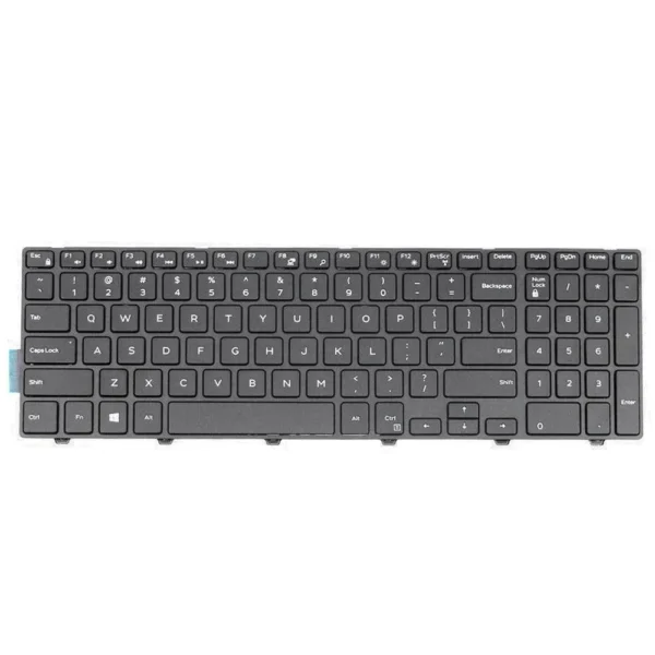 ⁦Laptop keyboard Compatible With DELL Inspiron / US Arabic Layout - كيبورد لاب توب ديل انسبايرون عربي انجليزي⁩ - الصورة ⁦3⁩