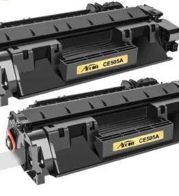 Toner Cartridge 05A Compatible with hp Printer CE505A 2 PACK- حبارة تونر اتش بي