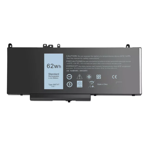 Laptop Battery Compatible With DELL 6MT4T  E5470 E5570 E5550