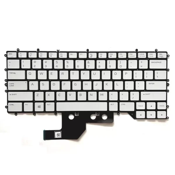 ⁦Laptop keyboard Compatible With DELL Alienware m15 / US Arabic Layout Keyboard RGB Backlit   - كيبورد لاب توب ديل ايلين وير عربي انجليزي⁩ - الصورة ⁦2⁩