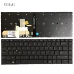 Laptop keyboard Compatible With hp Elitebook X360 1040 / US Arabic Layout Keyboard Backlit - كيبورد لاب توب اتش بي ايليت بوك  عربي انجليزي