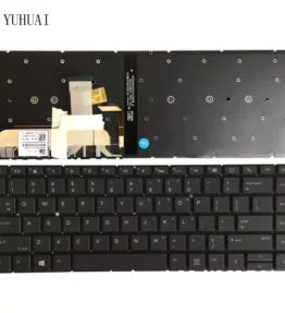 Laptop keyboard Compatible With hp Elitebook X360 1040 / US Arabic Layout Keyboard Backlit - كيبورد لاب توب اتش بي ايليت بوك عربي انجليزي