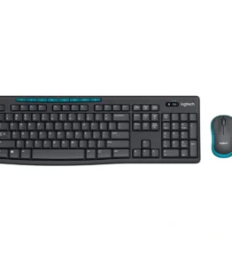 MK275 Wireless Keyboard & Mouse - Black EN Only كيبورد وماوس لوجيتك MK275 ويرلس انجليزى فقط