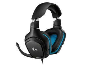 G431 Surround Sound DTS 7.1 Gaming Headset Compatible With PC & PS4 & Mobile Devices - Black هيدفون لوجيتك G431 اسود